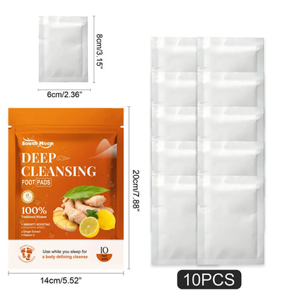 Ginger Bamboo Foot Patches