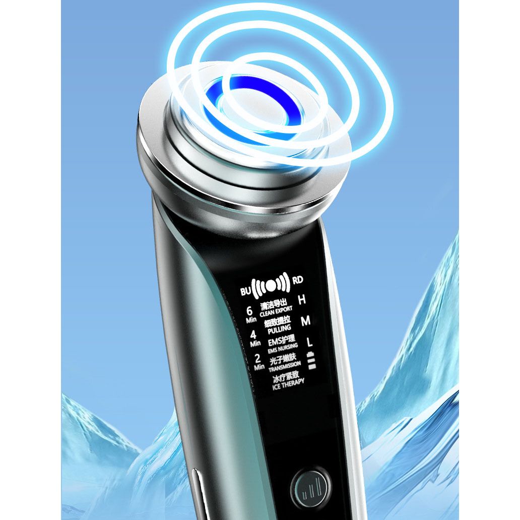 Advanced LED Facial Skin Care Device - Pore Minimizer & Cleanser