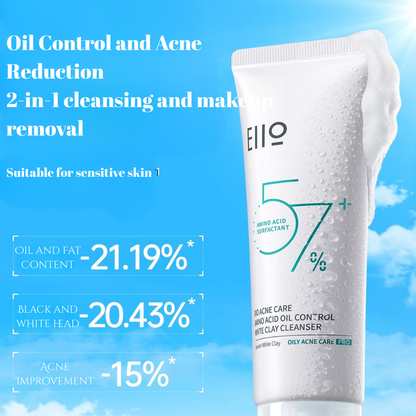 Purifying Clay Face Cleanser for Oily Skin 100g