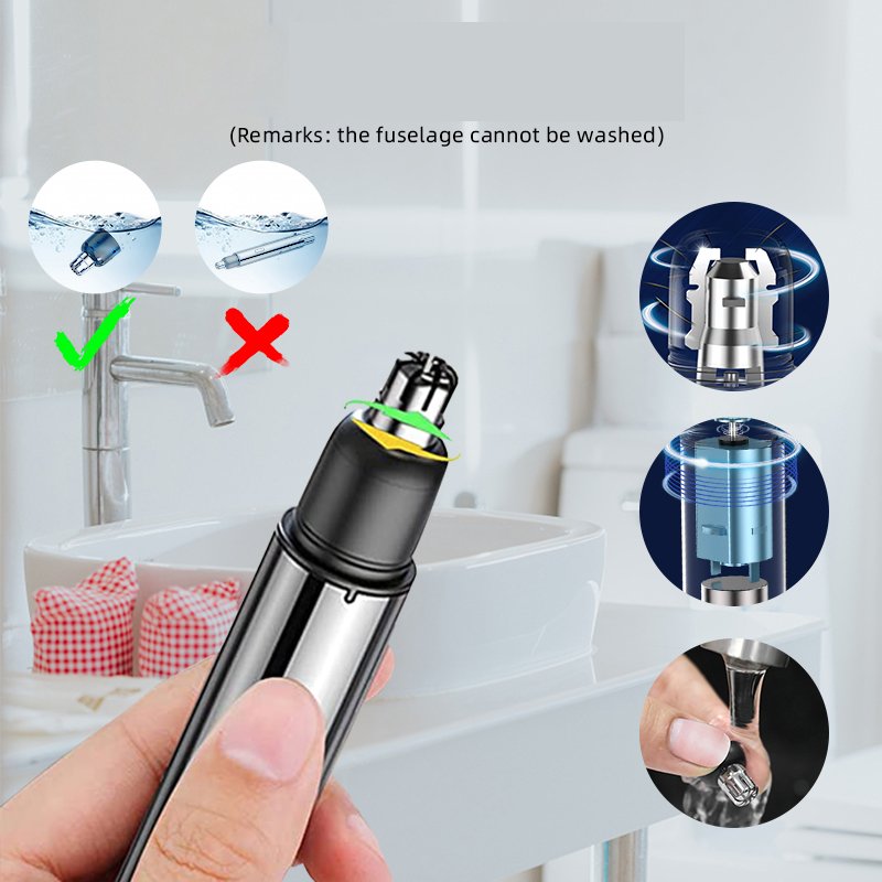 Electric Nose Ear Eyebrow Hair Trimmer