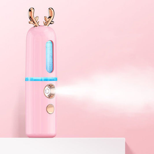 Portable Mini Facial Steamer with Cool Mist Spray - Mycosmeticslondon