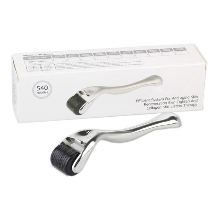 Fine Titanium Micro Needle Roller 0.25mm Skin Rejuvenation