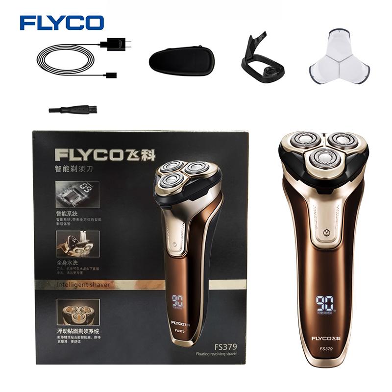 Rechargeable 3D Electric Shaver LED, Waterproof, Quick Charge