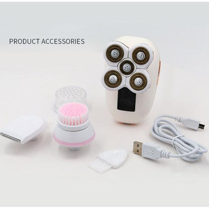 Womens Rechargeable Shaver Painless Hair Remover Tool