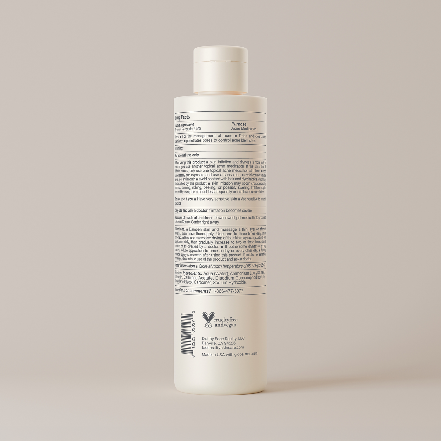 Gentle Exfoliating Face & Body Scrub for Sensitive Skin