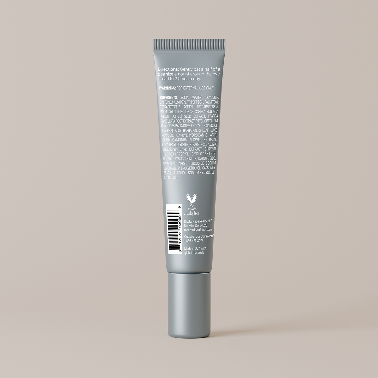 Natural Eye Gel for Dark Circles and Puffiness