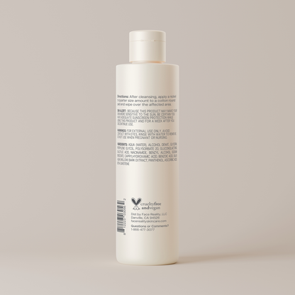 Glowing Skin Exfoliating Toner with Salicylic Acid