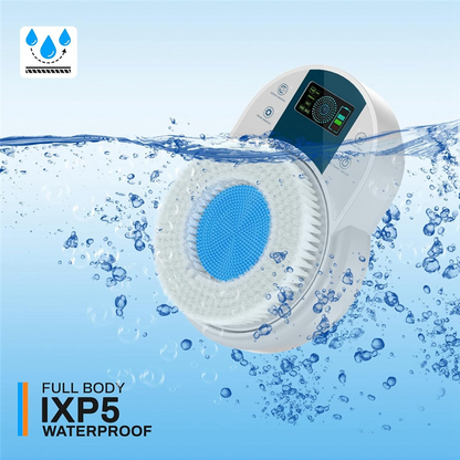 Electric Shower Brush for Body -Wall Mounted Back Scrubber for Shower