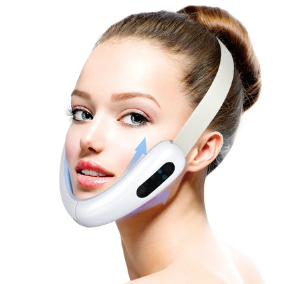 Slimming Face Lift Belt  Red Blue LED Skin Tightener - Mycosmeticslondon