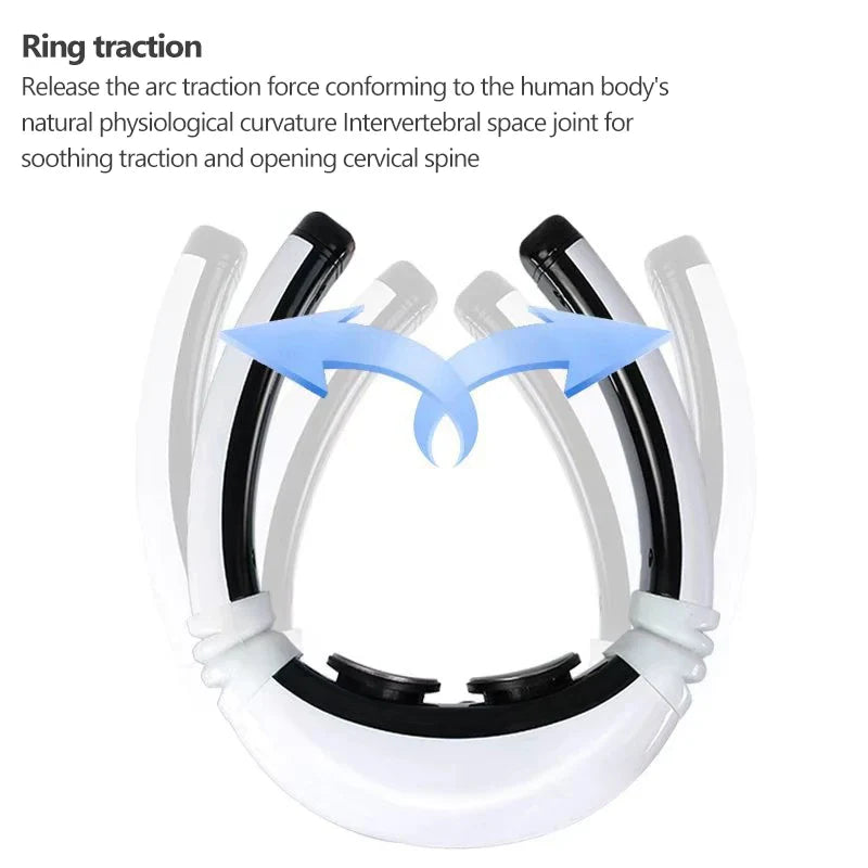 Electric Neck Massager for Pain Relief and Relaxation