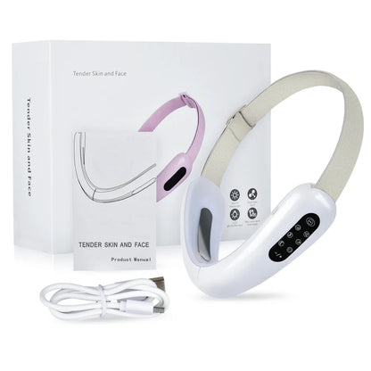 Slimming Face Lift Belt Red Blue LED Skin Tightener