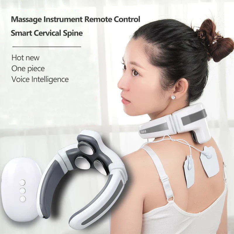 Electric Neck Massager for Pain Relief and Relaxation