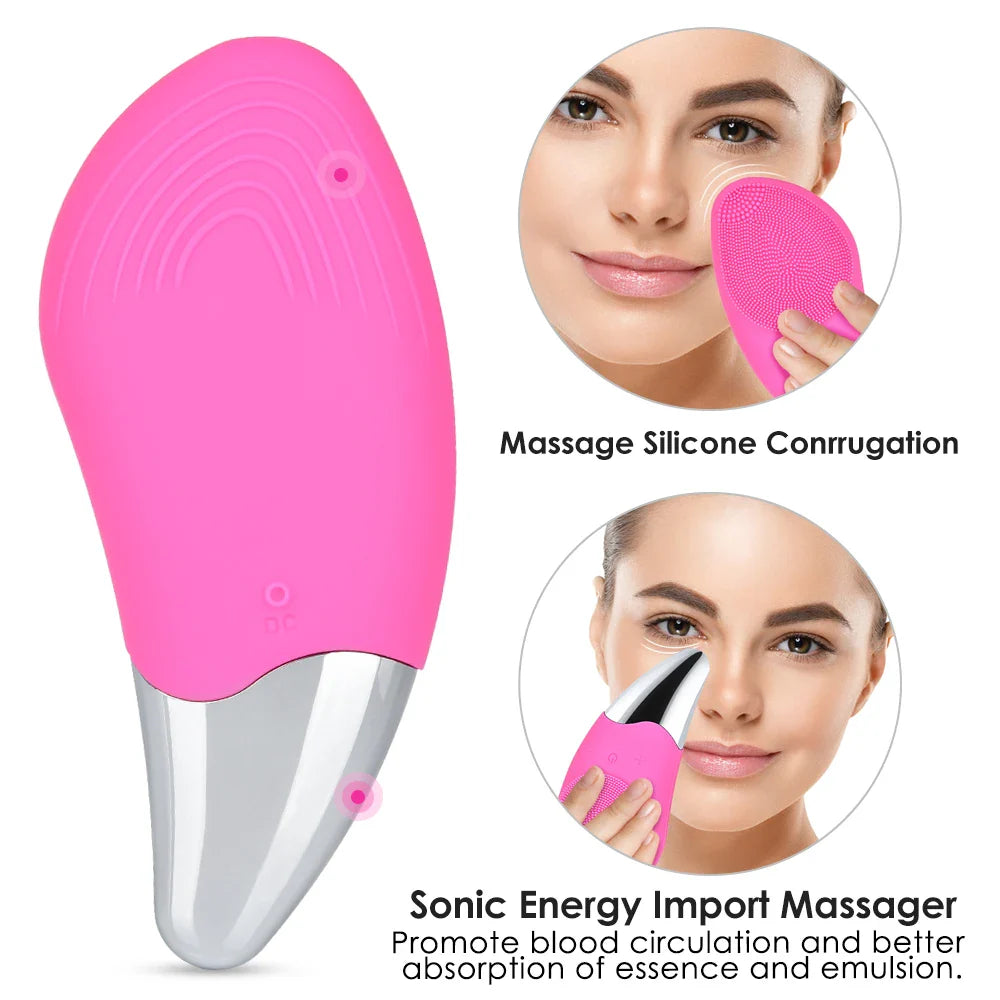 Portable Electric Face Cleanser Brush