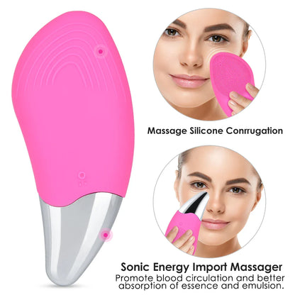 Portable Electric Face Cleanser Brush