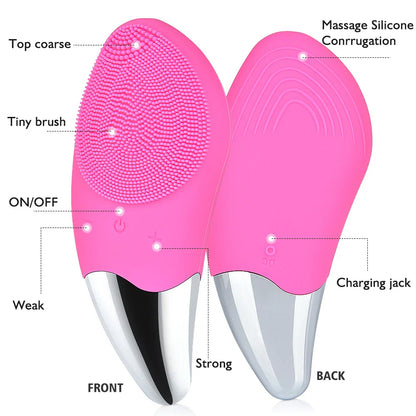 Portable Electric Face Cleanser Brush