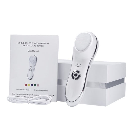 6-in-1 Facial Massager - LED Light Therapy & Skin Tightening