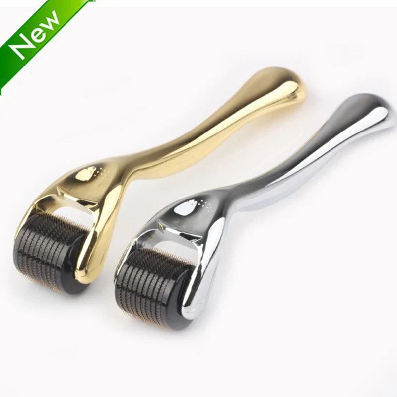 Fine Titanium Micro Needle Roller 0.25mm Skin Rejuvenation - Mycosmeticslondon