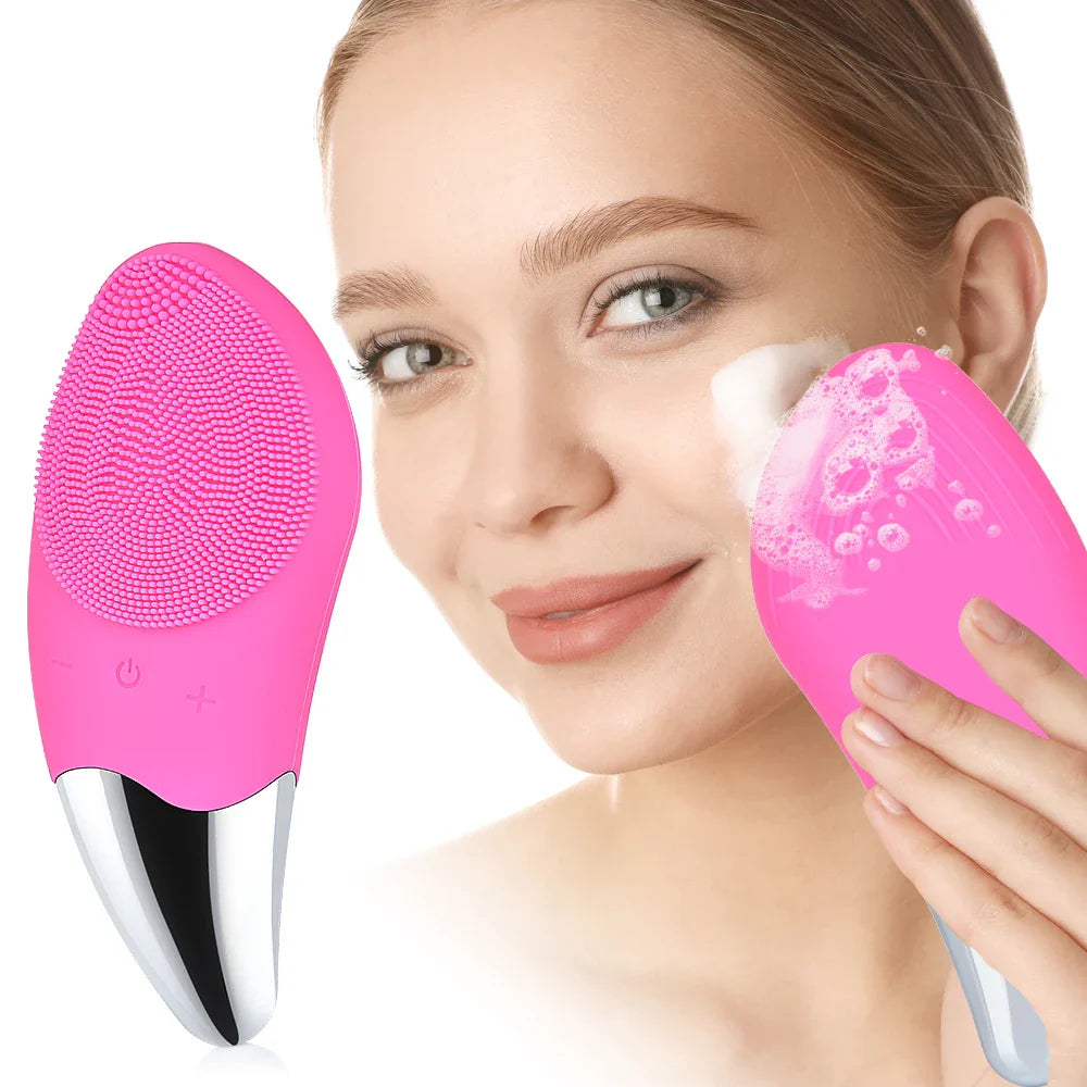 Portable Electric Face Cleanser Brush - Mycosmeticslondon