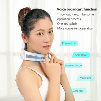 Electric Neck Massager for Pain Relief and Relaxation