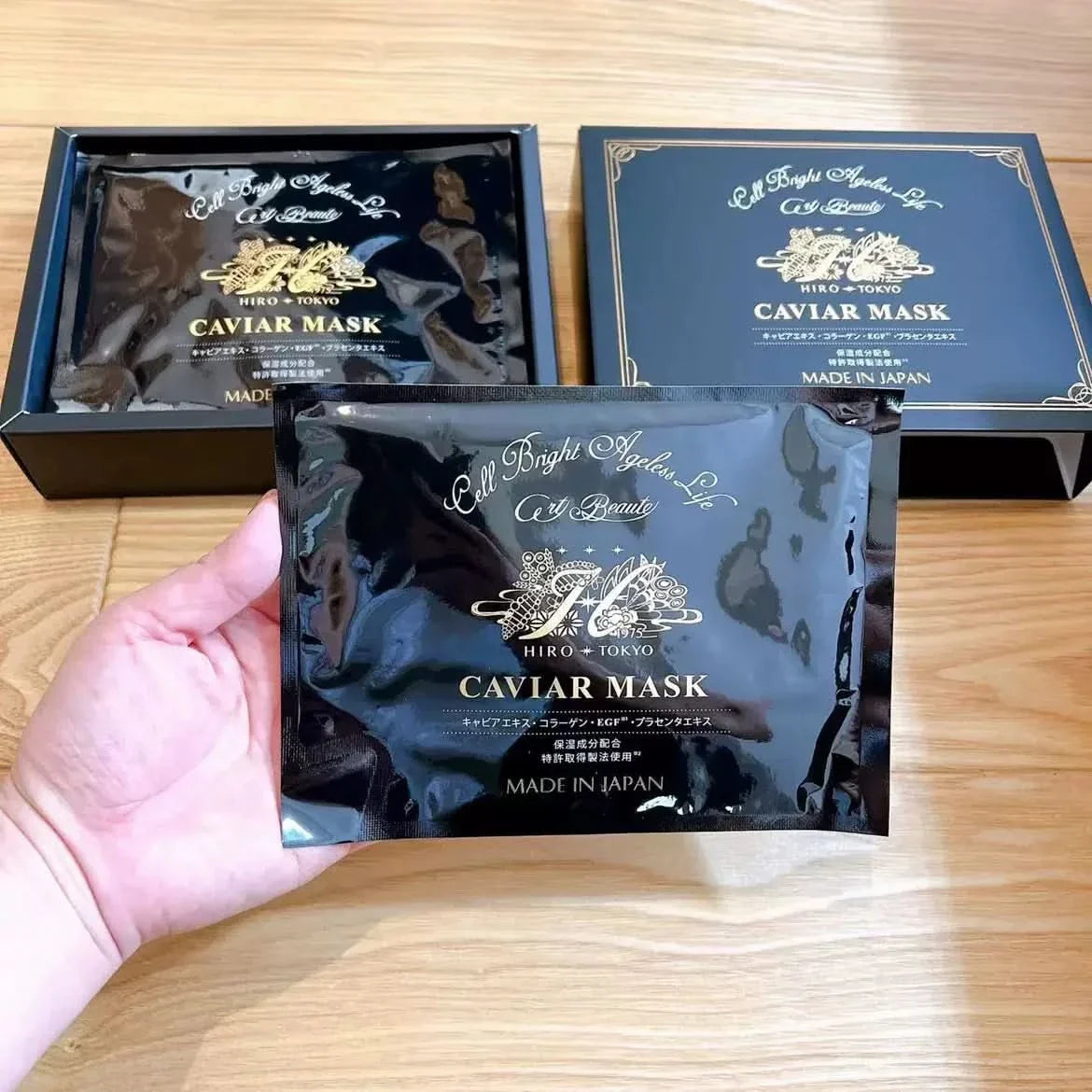 Premium Caviar Face Mask - 10 Pack, Anti Aging Skincare