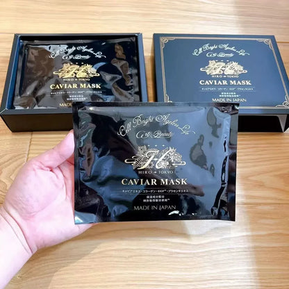 Premium Caviar Face Mask - 10 Pack, Anti Aging Skincare