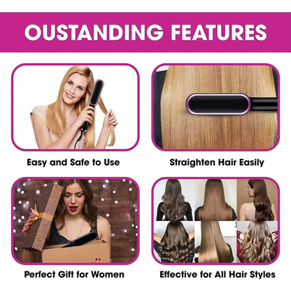 Easy Curl Ceramic Hair Brush