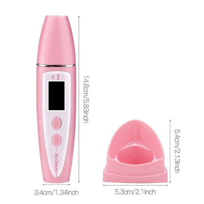 LCD Digital Skin Oil Moisture Tester
