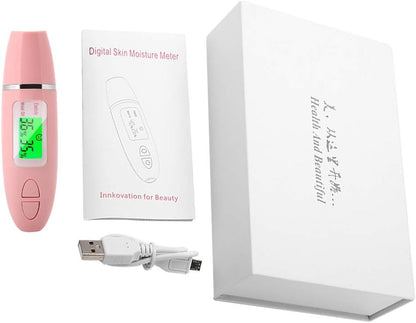 LCD Digital Skin Oil Moisture Tester