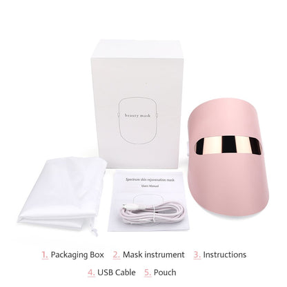 LED Facial Mask Photon Therapy