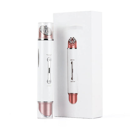LED Photon Therapy High Vibration EMS Heating Face Eye Massager