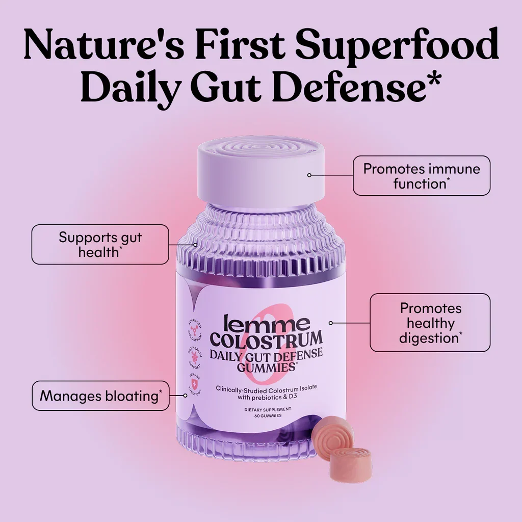 Probiotic Colostrum Gummies 60ct - Digestive Immune Boost