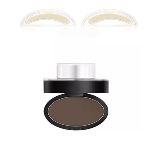 Long-lasting Waterproof Eye Brow Powder Stamp