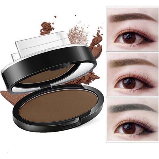 Long-lasting Waterproof Eye Brow Powder Stamp