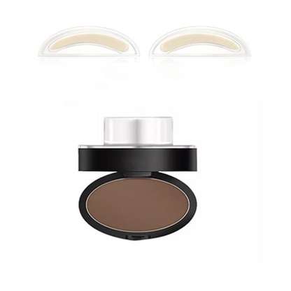 Long-lasting Waterproof Eye Brow Powder Stamp
