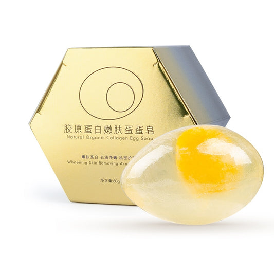 Natural Organic Collagen Egg Soap
