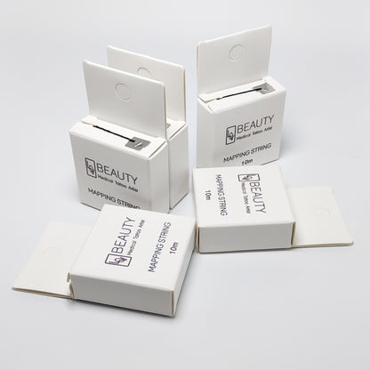 Pre-Inked Brow Mapping String for Microblading Eyebrow Marker