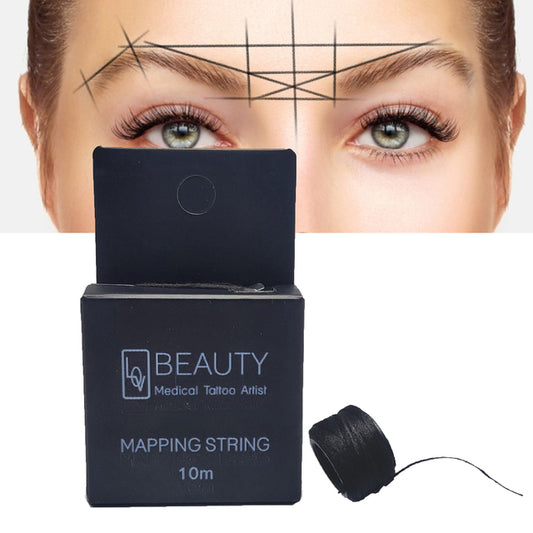 Pre-Inked Brow Mapping String for Microblading Eyebrow Marker