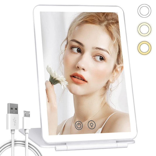 Rechargeable LED Makeup Mirror