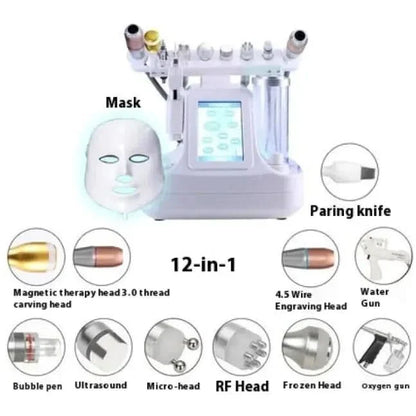 Advanced Facial Cleansing Brush with Light Therapy