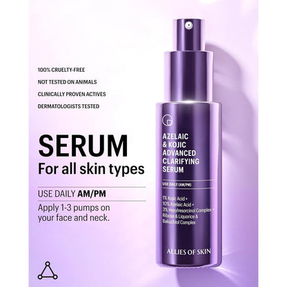 Powerful Azelaic Acid Skin Clarifying Serum 30ml
