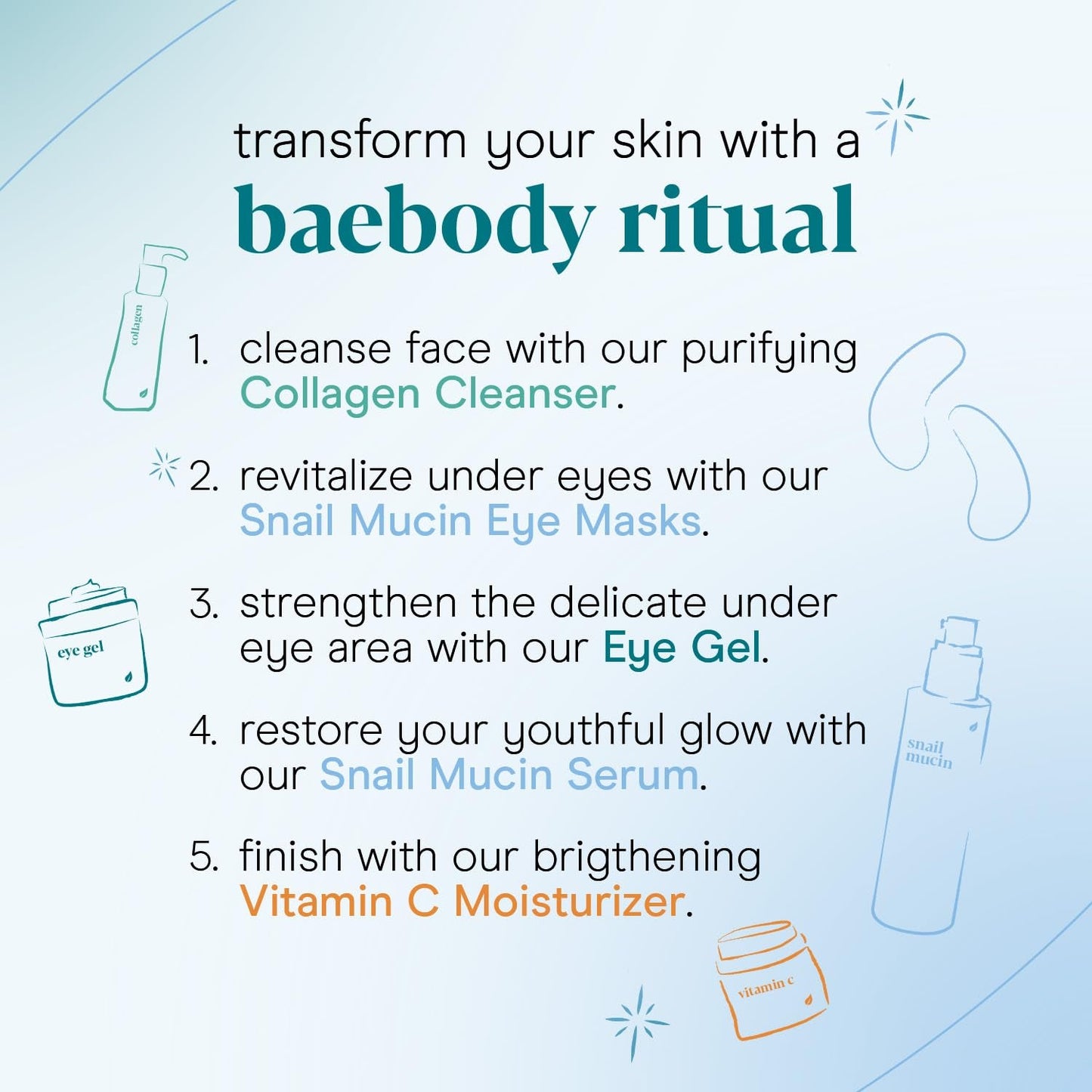 Natural Snail Serum for Glowing Skin - 100ml