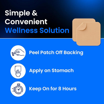 Natural Pain Relief Patches - 60 Count