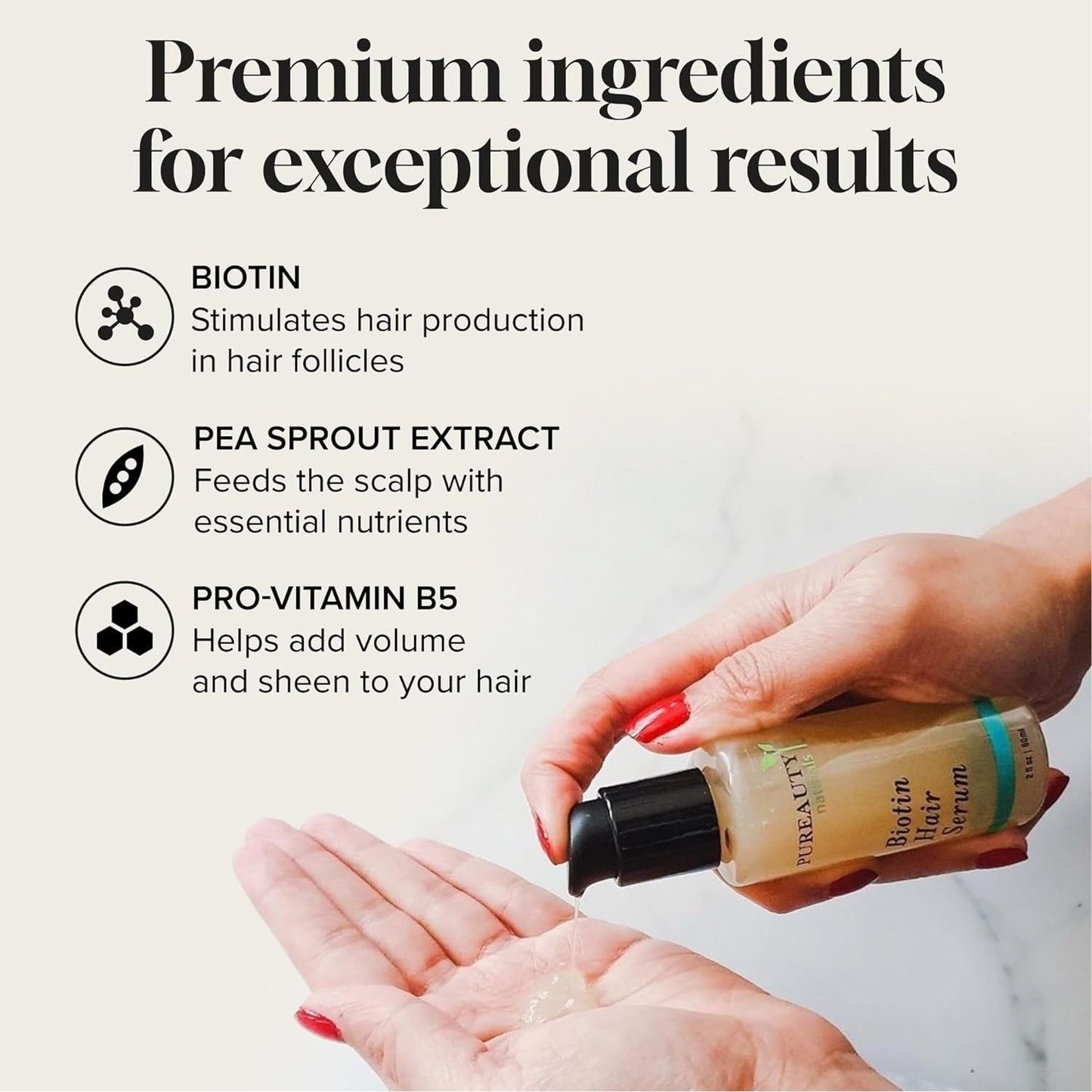 Nourishing Biotin Hair Regrowth Serum 60ml