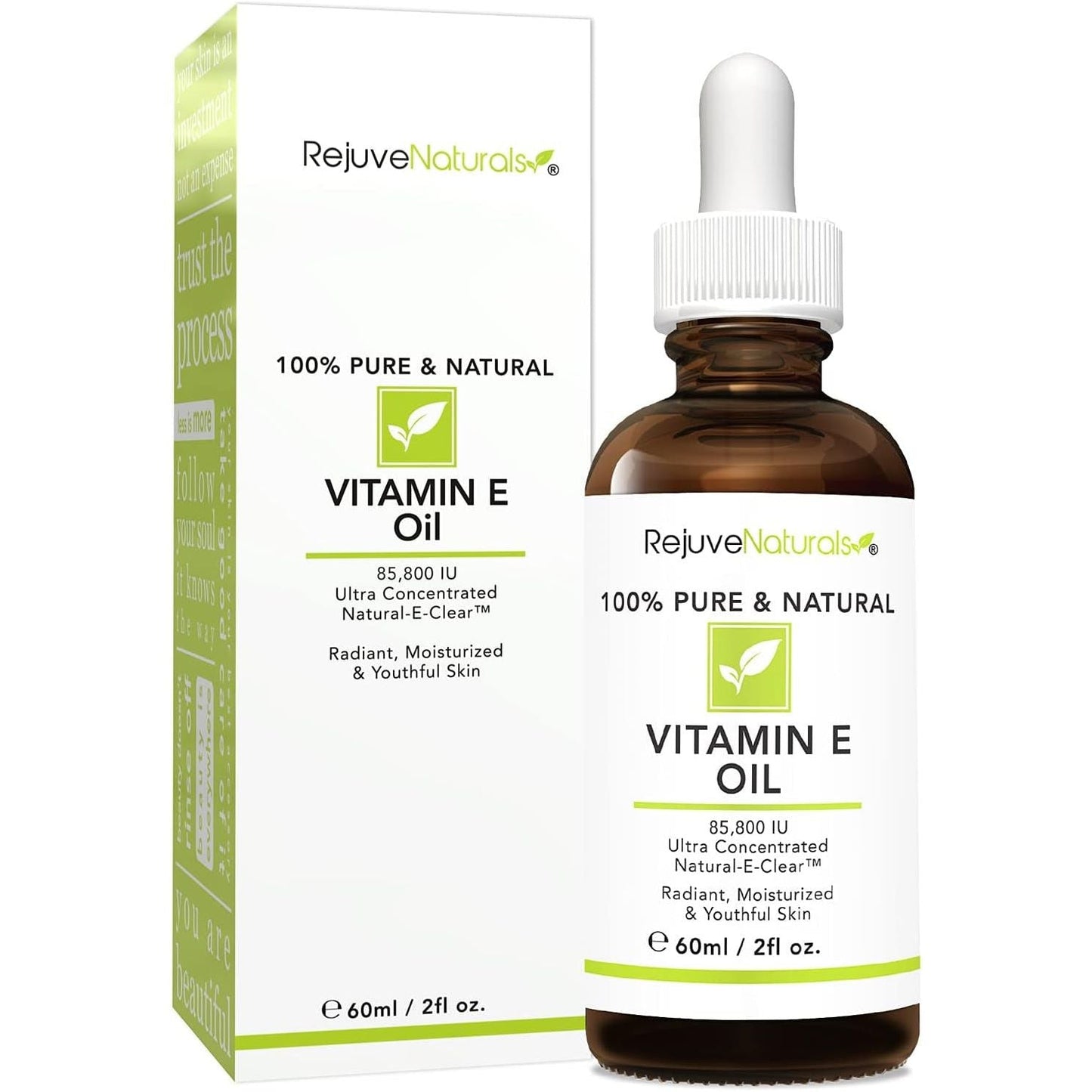 Natural Vitamin E Oil for Glowing Skin Care