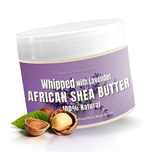 Rich Lavender Shea Body Butter 340g - Soothing Moisturizer - Mycosmeticslondon