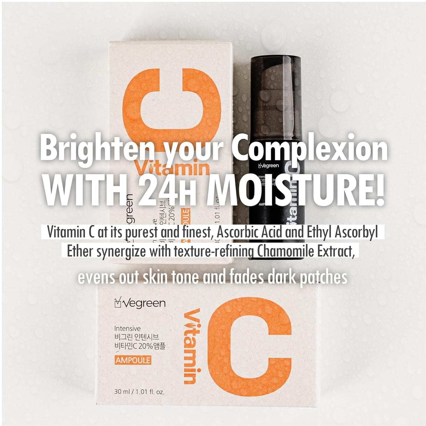 Powerful Waterless Vitamin C Serum - Brightening Facial Treatment