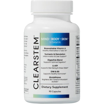 Natural Vitamin for Acne Relief and Mood Support Capsules