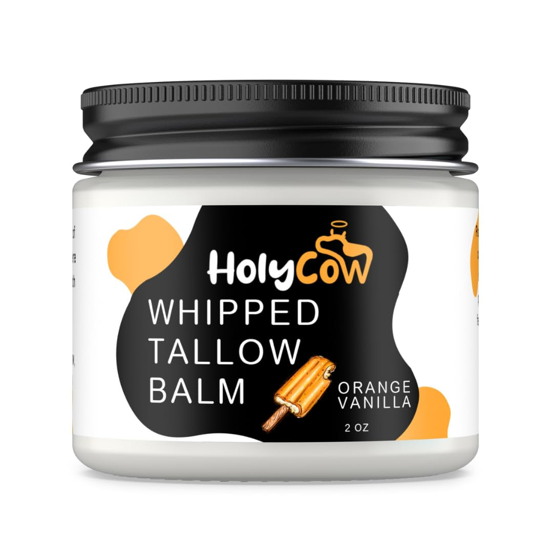 Natural Hand Cream Orange Vanilla Moisturizer Balm - Mycosmeticslondon