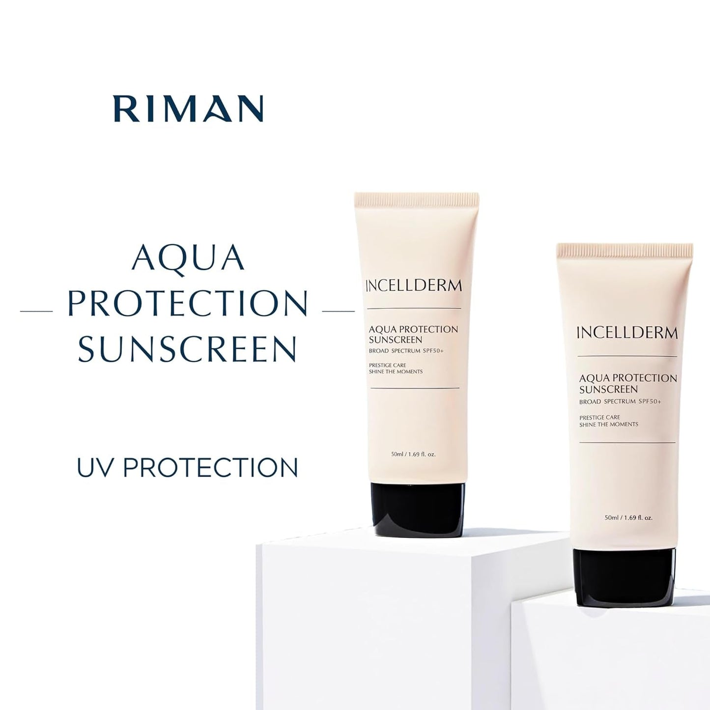 Waterproof Sunscreen Lotion SPF 50+ 50ml - Oil Free Moisturizing
