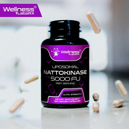 Natural Circulation Supplement Liposomal Nattokinase Capsules